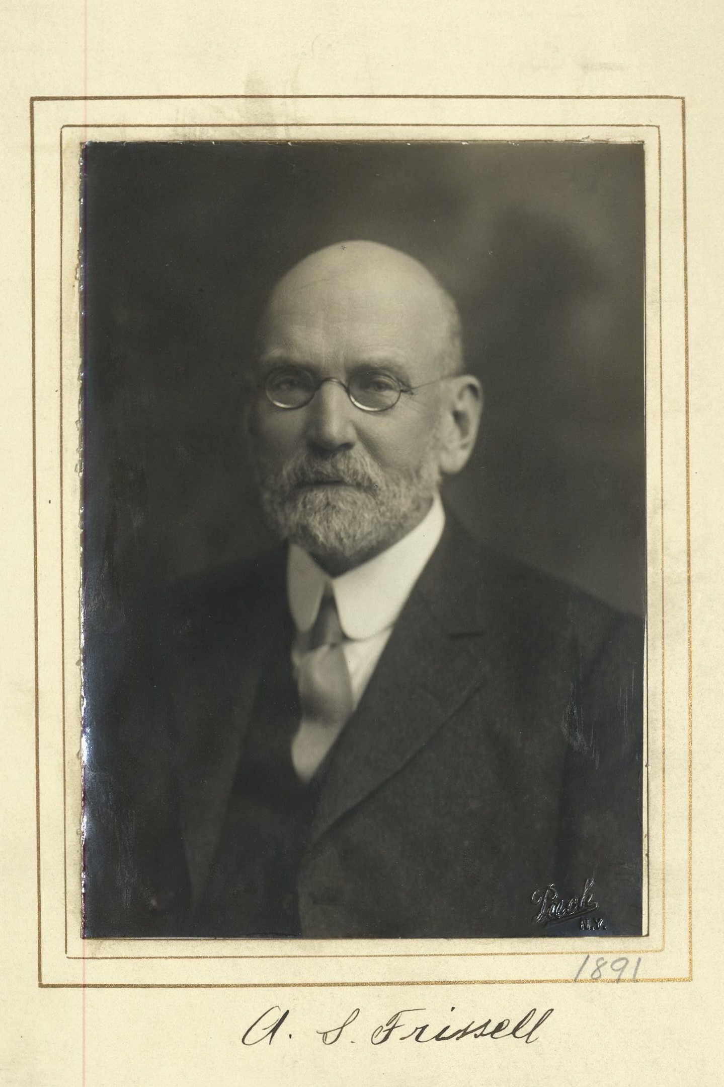 Member portrait of Algernon S. Frissell